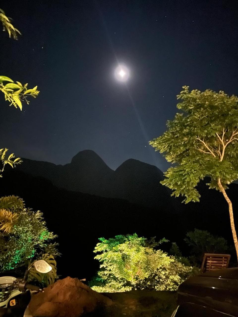 O Chale Mais Bucolico De Araras. Vista Linda Bagian luar foto